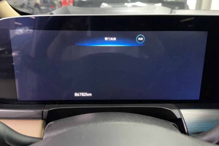 Used Buick GL8 2021 ES Landtrek 653T Luxury Model Odometer Close Up