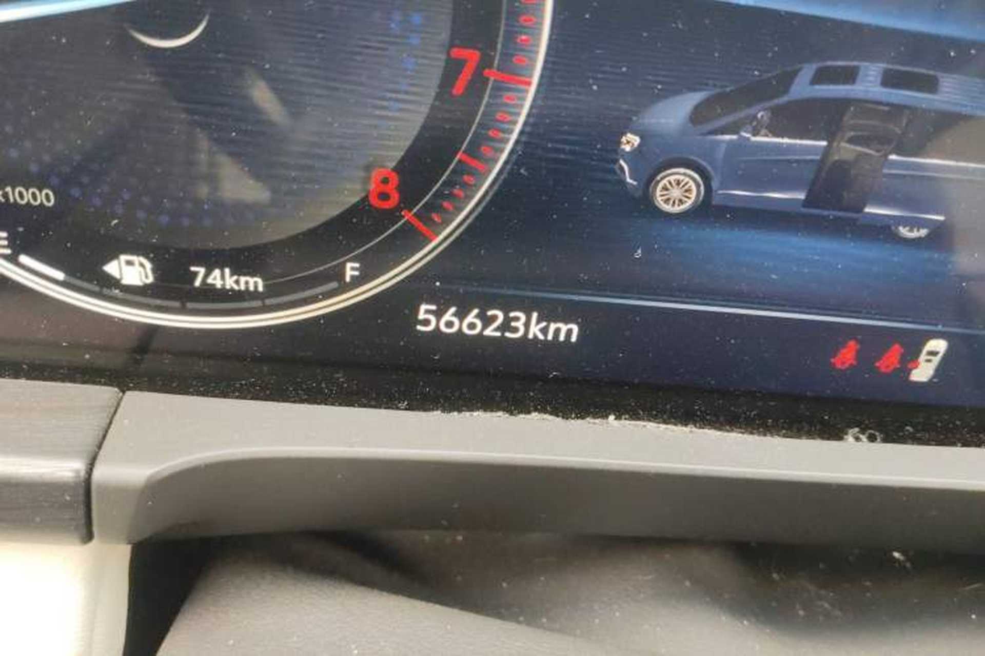 Used Buick GL8 2021 ES Landtrek 653T Comfort Edition Odometer Close Up
