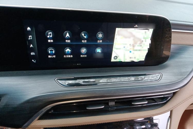 Used Buick GL8 2021 ES Land Cruiser 653T Luxury Edition Audio And AC Panel
