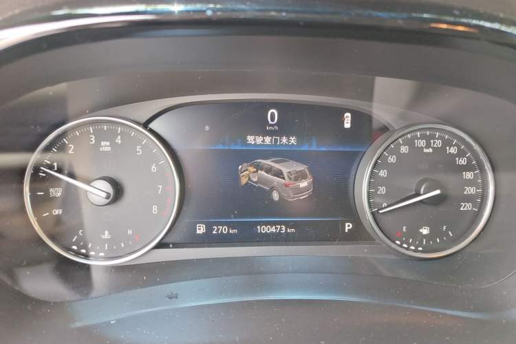 Used Buick GL8 2021 Land Cruiser Executive 652T Premium Model Instrument Cluster