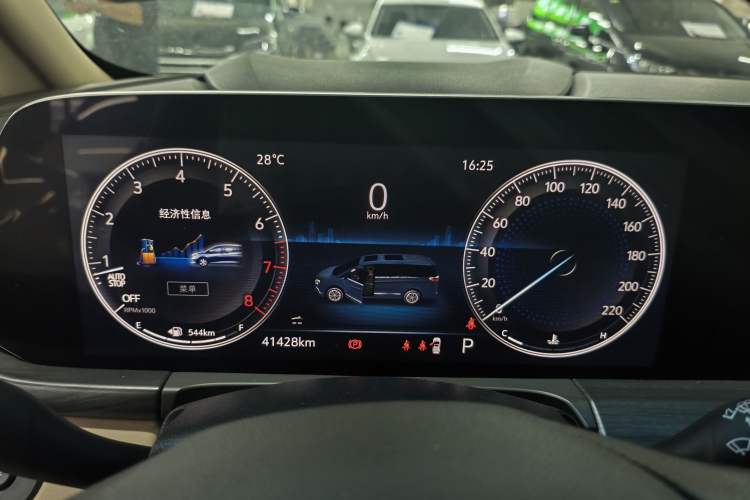 Used Buick GL8 2021 ES Landtrek 653T Luxury Model Instrument Cluster