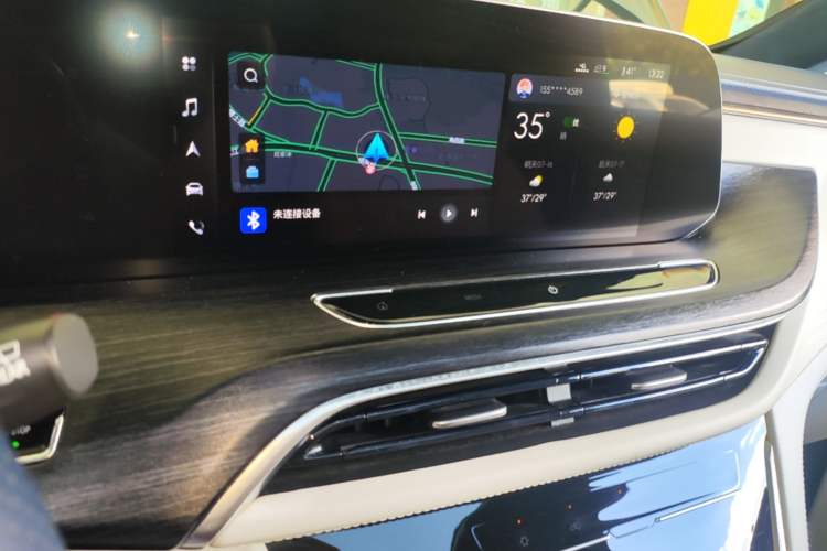Used Buick GL8 2022 Avenir Avia Four-Seat Prestige Edition Audio And AC Panel