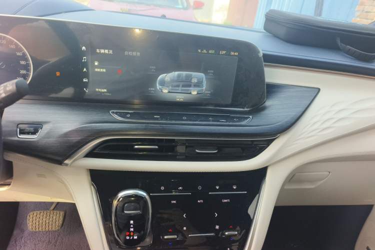 Used Buick GL8 2022 Avenir Avia Four-Seat Prestige Edition Audio And AC Panel