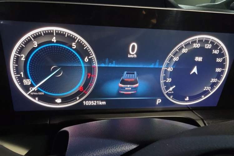 Used Buick GL8 2022 Avenir Avia Four-Seat Prestige Edition Instrument Cluster