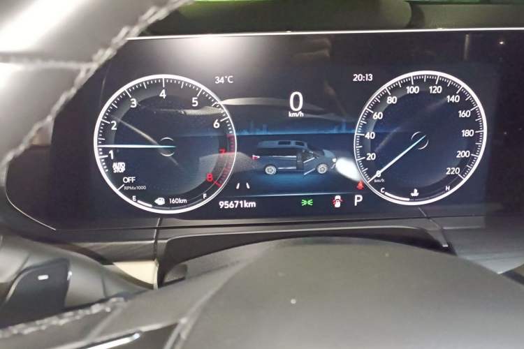 Used Buick GL8 2022 ES Land Cruiser 653T Luxury Model Instrument Cluster