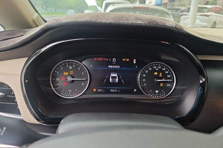 Used Buick GL8 2022 Land Business Class 652T Smart Deluxe Model Instrument Cluster