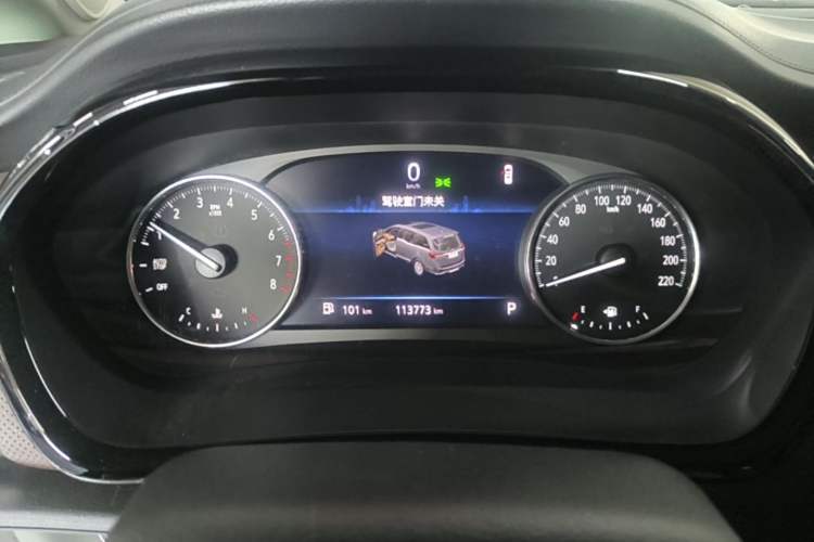 Used Buick GL8 2022 Land Business Class 652T Luxury Model Instrument Cluster