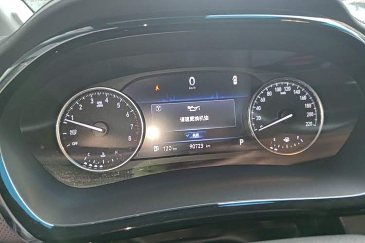 Used Buick GL8 2022 Land Business Class 652T Luxury Model Instrument Cluster