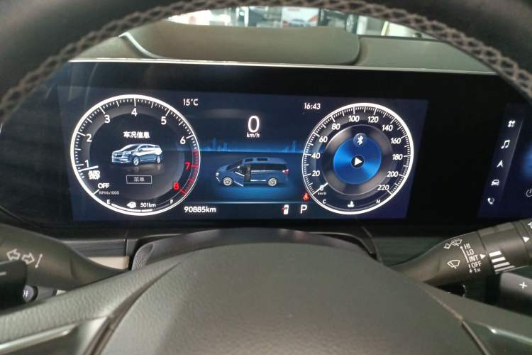 Used Buick GL8 2022 ES Landtrek 653T Comfort Edition Instrument Cluster