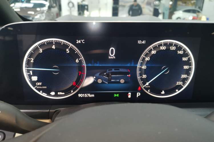 Used Buick GL8 2022 ES Land Cruiser 653T Luxury Model Instrument Cluster