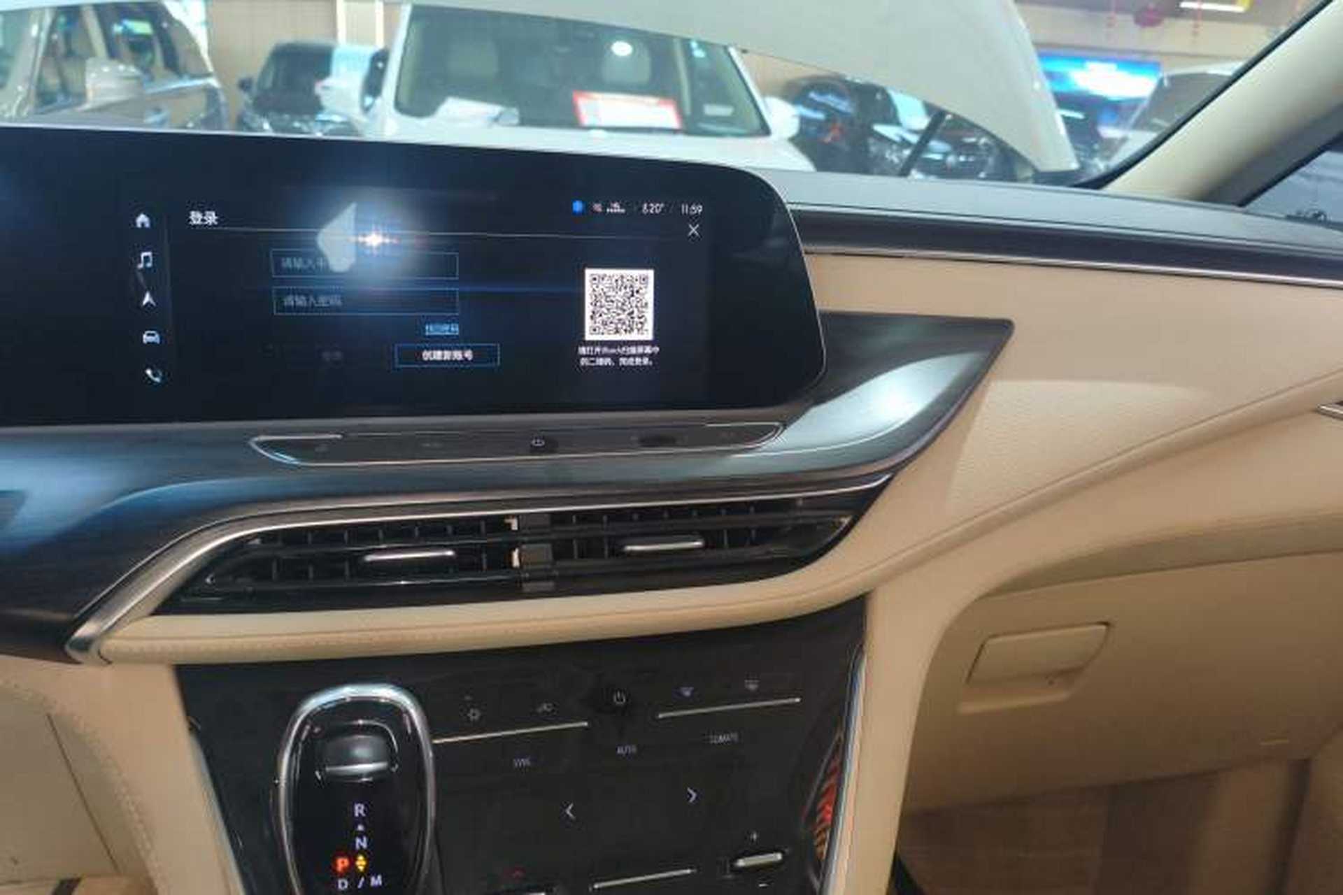 Used Buick GL8 2022 ES Landtrek 653T Luxury Edition Audio And AC Panel
