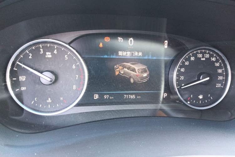 Used Buick GL8 2022 Land Business Class 652T Luxury Model Instrument Cluster