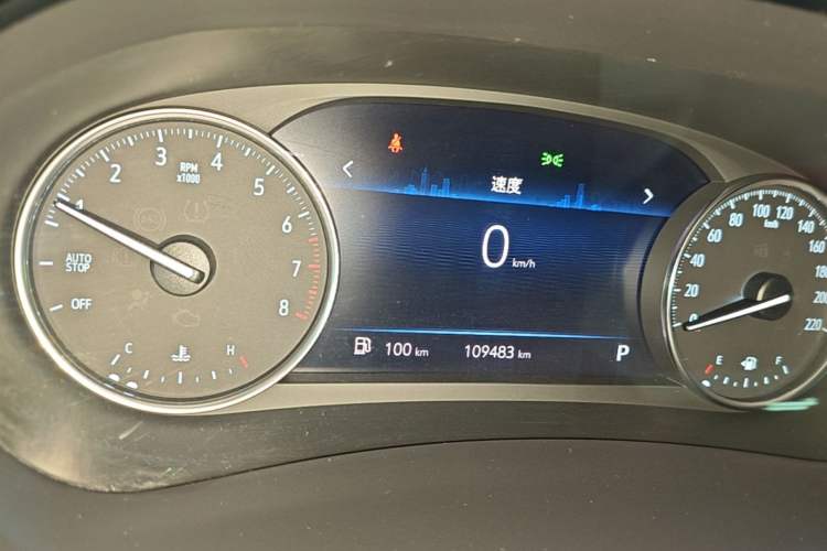Used Buick GL8 2022 Land Business Class 652T Luxury Model Instrument Cluster