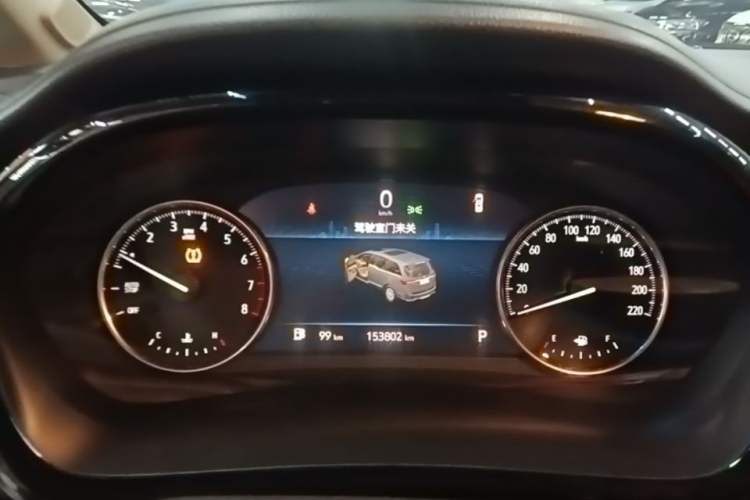 Used Buick GL8 2022 Land Business Class 652T Luxury Model Instrument Cluster