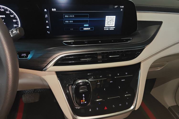 Used Buick GL8 2022 ES Landtrek 653T Comfort Edition Audio And AC Panel