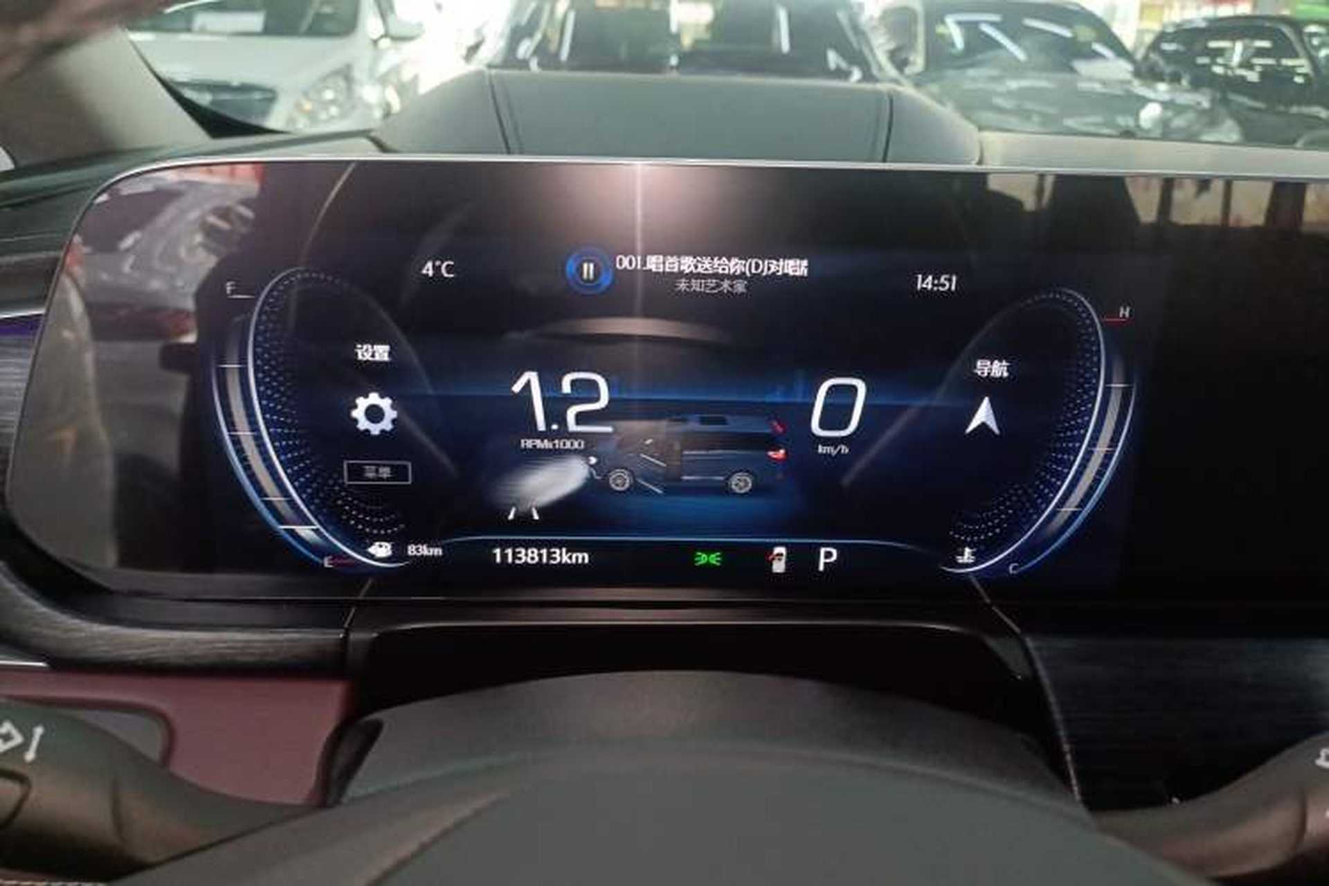 Used Buick GL8 2022 Avenir Aivia Six-Seat Deluxe Edition Instrument Cluster
