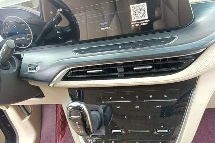 Used Buick GL8 2022 ES Landtrek 653T Luxury Edition Audio And AC Panel