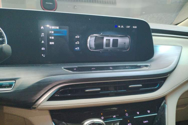 Used Buick GL8 2022 ES Landtrek 653T Luxury Edition Audio And AC Panel
