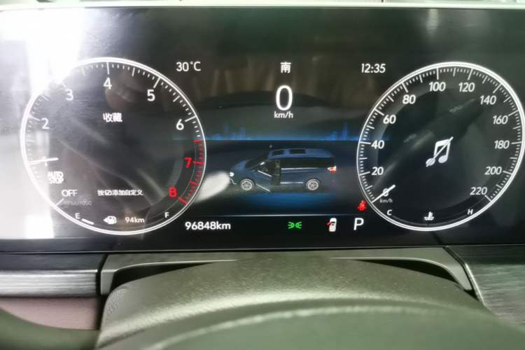 Used Buick GL8 2022 Avenir Aivia Six-Seat Deluxe Edition Instrument Cluster