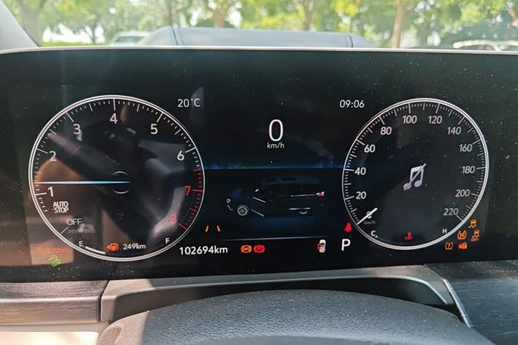 Used Buick GL8 2022 Avenir Aivia 7-Seater Deluxe Edition Instrument Cluster