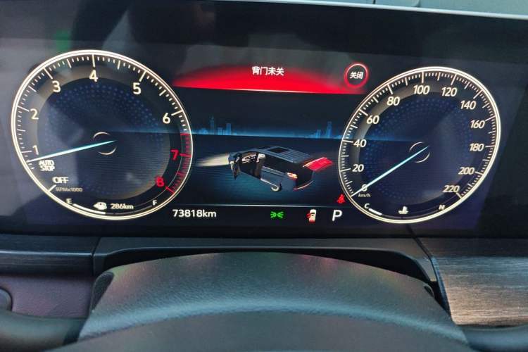 Used Buick GL8 2022 Facelift Avenir Aivia Six-Seat Deluxe Edition Instrument Cluster