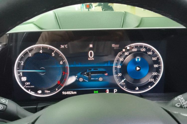 Used Buick GL8 2022 Avenir Aivia Six-Seat Deluxe Edition Instrument Cluster