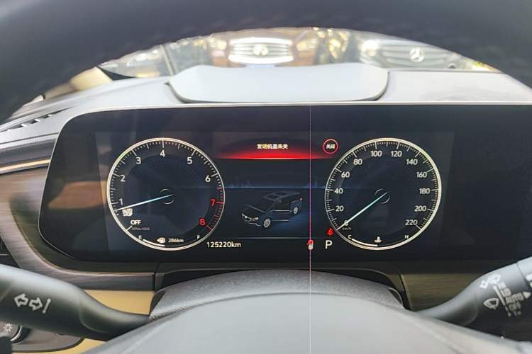 Used Buick GL8 2022 ES Land Cruiser 653T Luxury Model Instrument Cluster