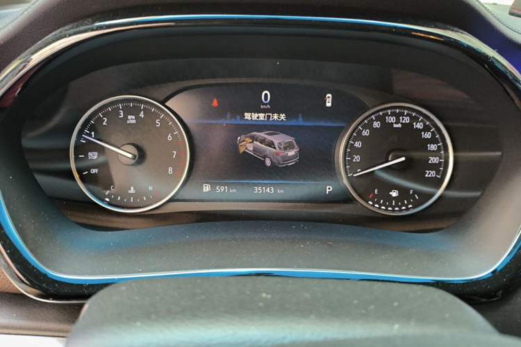 Used Buick GL8 2022 Land Cruiser Executive Class 652T Comfort Model Instrument Cluster
