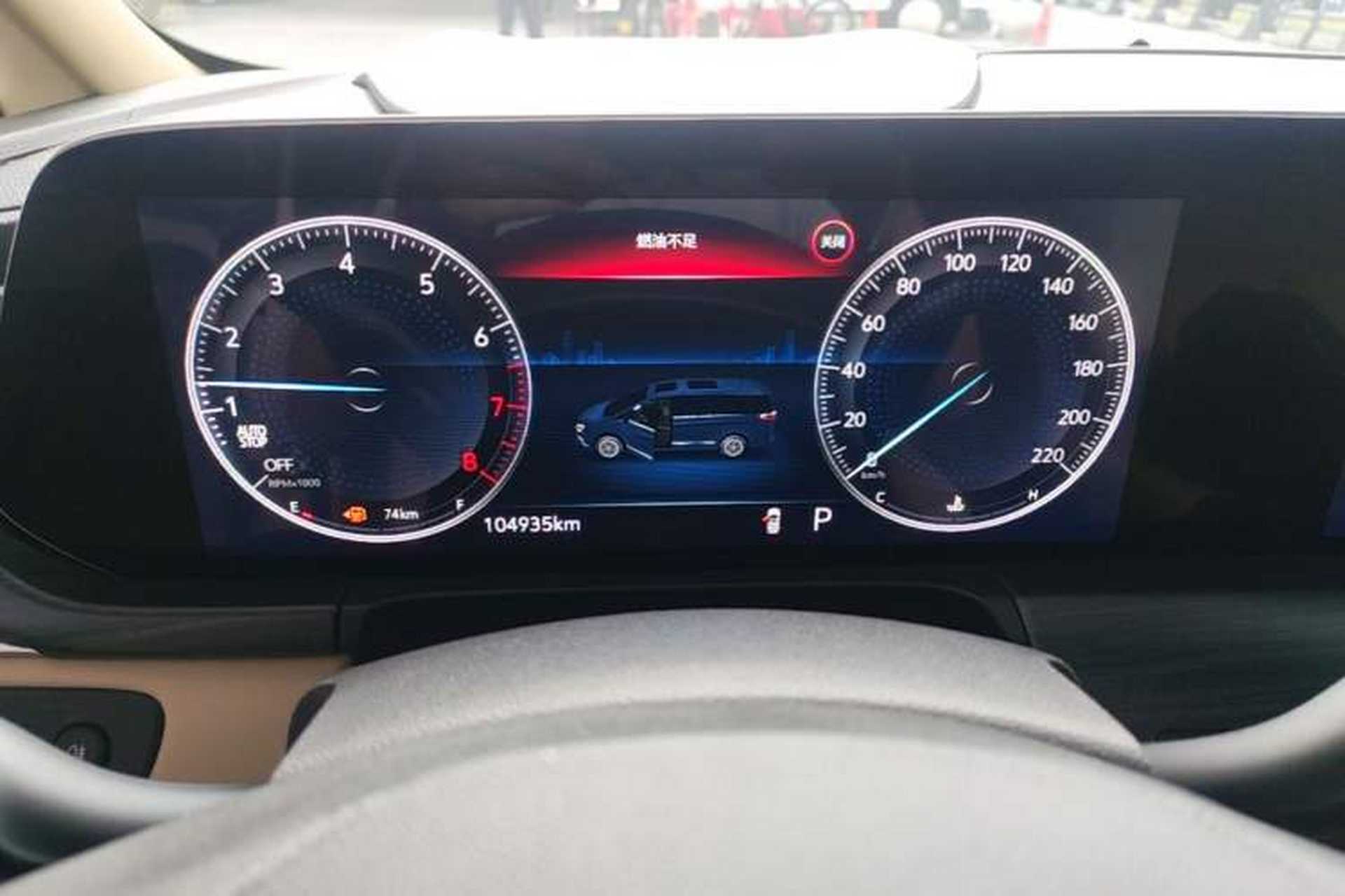 Used Buick GL8 2022 ES Landtrek 653T Luxury Edition Instrument Cluster