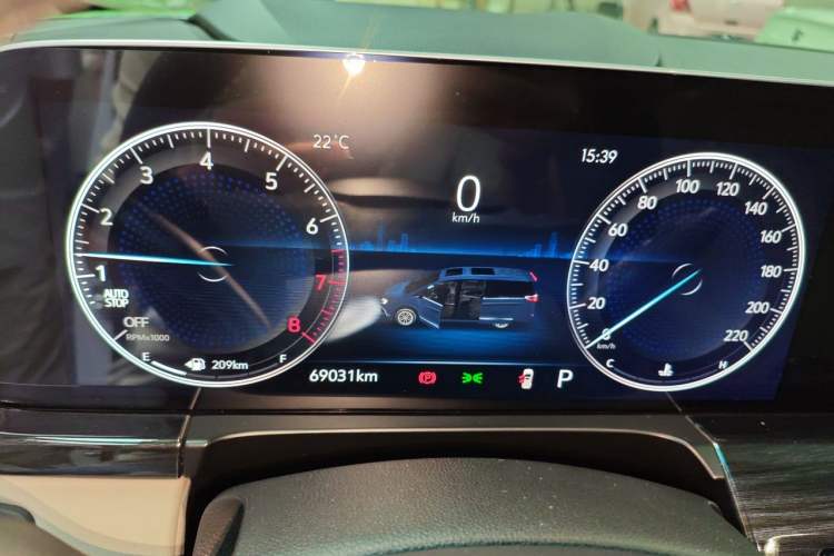 Used Buick GL8 2022 ES Landtrek 653T Comfort Edition Instrument Cluster