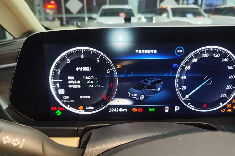 Used Buick GL8 2022 ES Land Cruiser 653T Luxury Model Instrument Cluster
