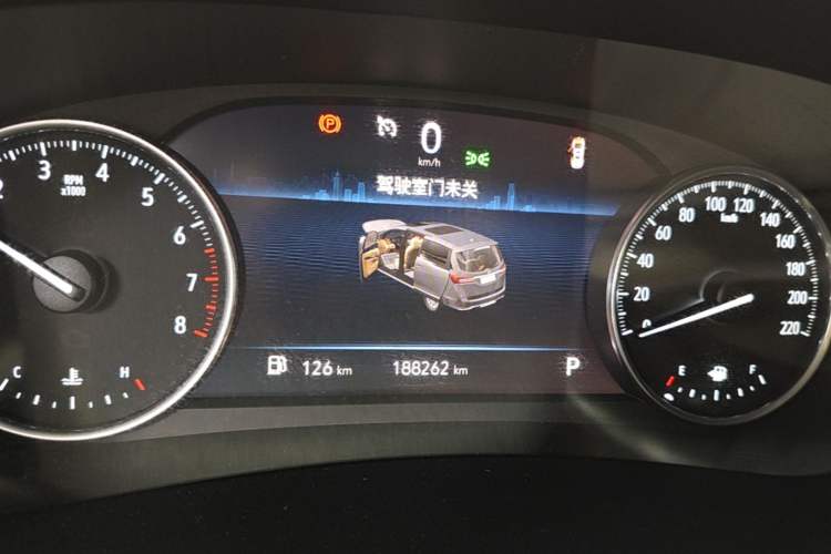 Used Buick GL8 2022 Land Business Class 652T Luxury Model Instrument Cluster