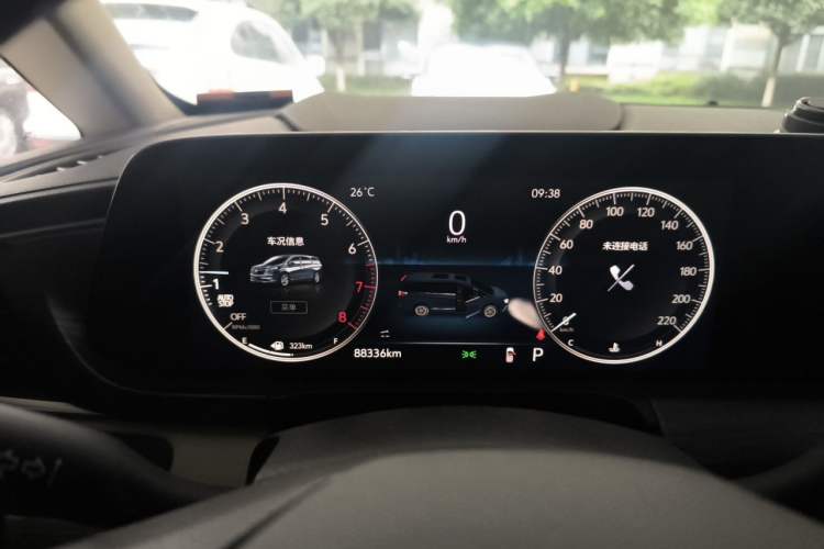 Used Buick GL8 2022 ES Land Cruiser 653T Luxury Model Instrument Cluster