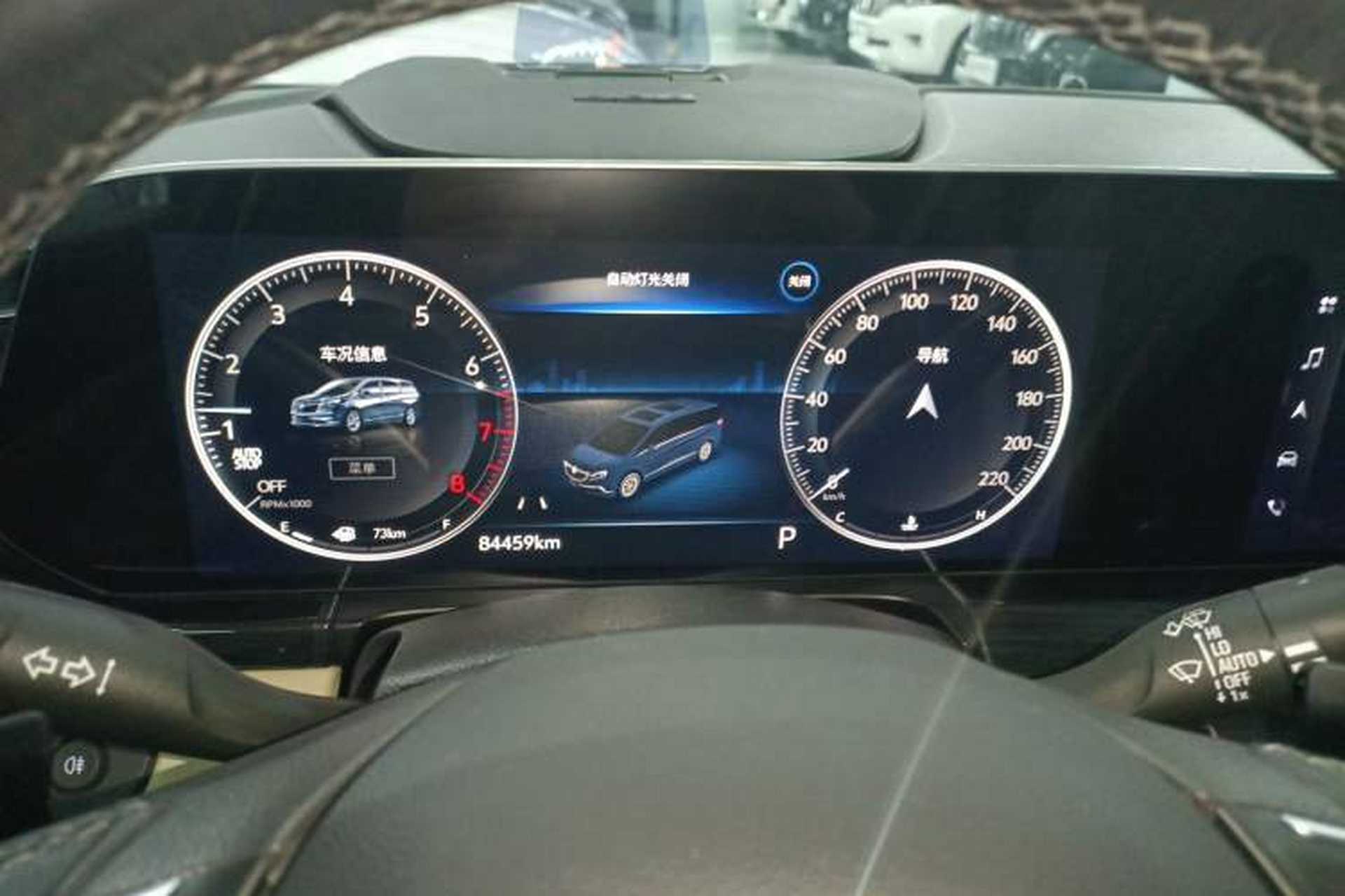 Used Buick GL8 2022 ES Land Cruiser 653T Luxury Model Instrument Cluster