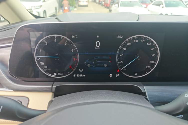 Used Buick GL8 2022 ES Land Cruiser 653T Luxury Model Instrument Cluster