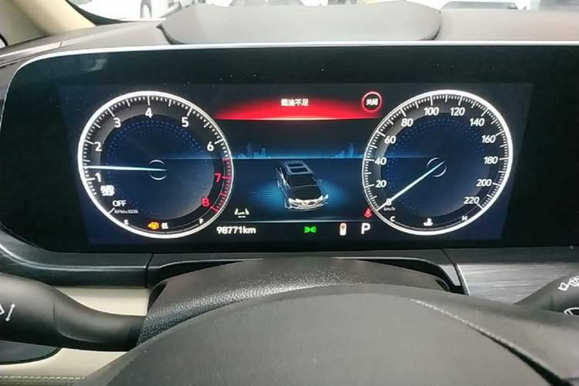 Used Buick GL8 2022 ES Landtrek 653T Luxury Edition Instrument Cluster