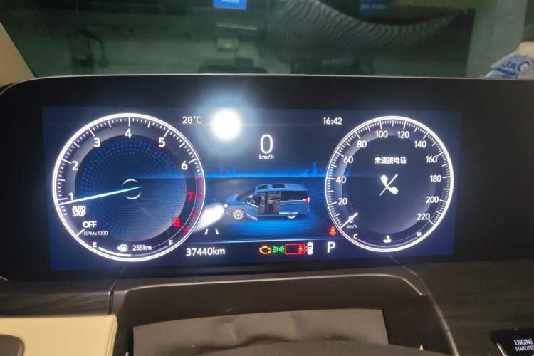 Used Buick GL8 2022 ES Landtrek 653T Luxury Edition Instrument Cluster