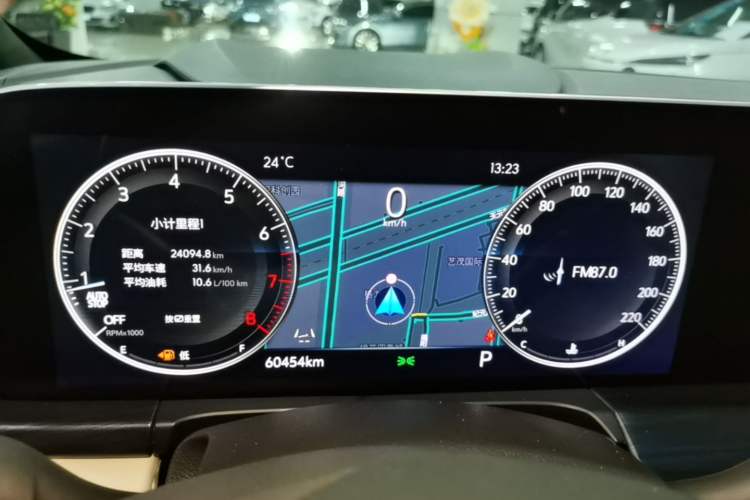 Used Buick GL8 2022 ES Landtrek 653T Flagship Model Instrument Cluster