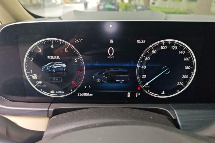 Used Buick GL8 2022 ES Landtrek 653T Luxury Edition Instrument Cluster