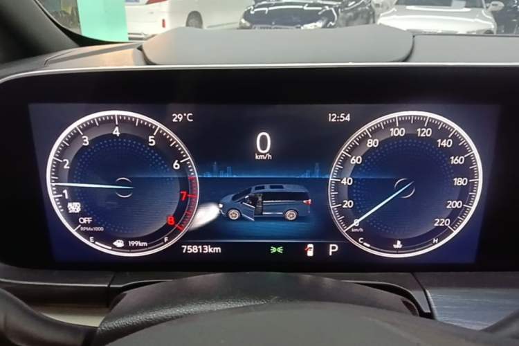 Used Buick GL8 2022 ES Land Cruiser 653T Luxury Model Instrument Cluster