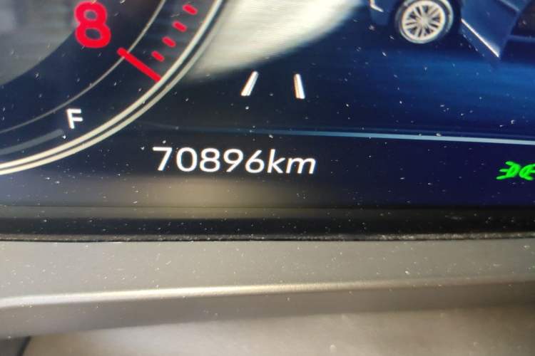Used Buick GL8 2022 ES Landtrek 653T Flagship Model Odometer Close Up