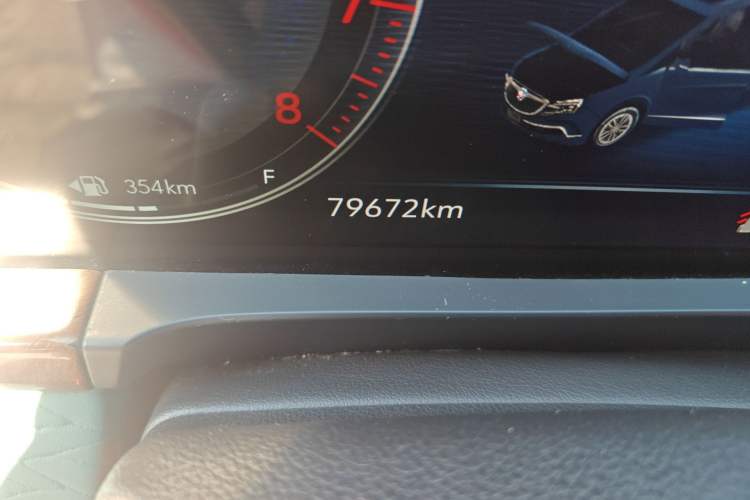 Used Buick GL8 2022 ES Landtrek 653T Comfort Edition Odometer Close Up