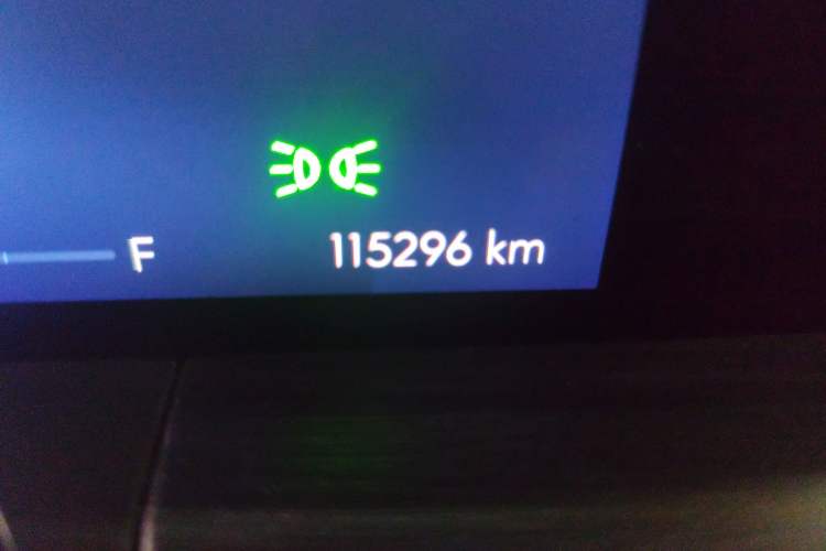 Used Buick GL8 2022 ES Landtrek 653T Luxury Edition Odometer Close Up