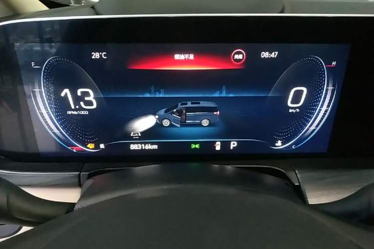 Used Buick GL8 2022 ES Landtrek 653T Flagship Model Instrument Cluster