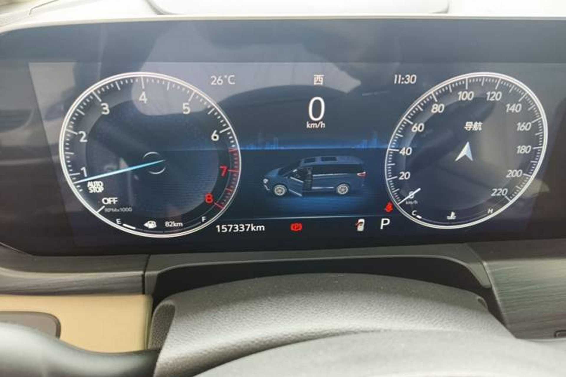 Used Buick GL8 2022 ES Land Cruiser 653T Luxury Model Instrument Cluster