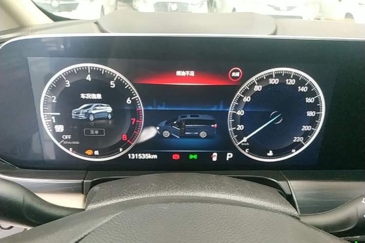 Used Buick GL8 2022 ES Land Cruiser 653T Luxury Model Instrument Cluster