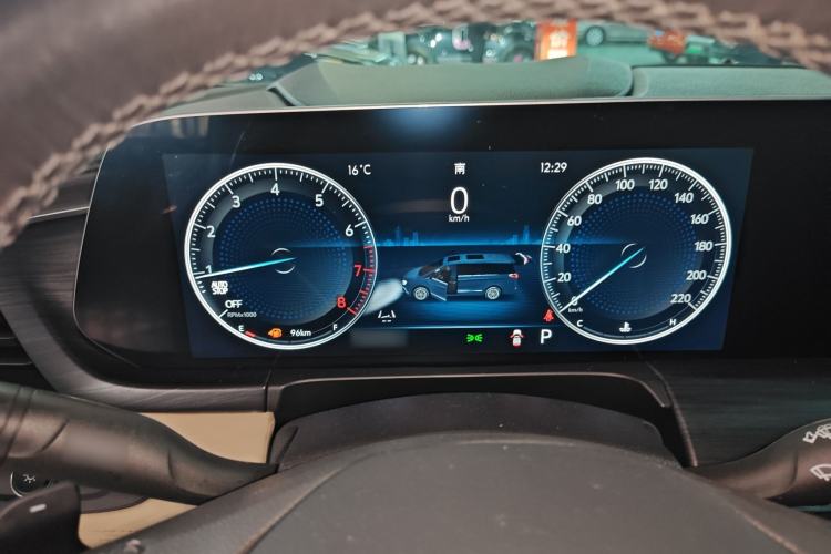 Used Buick GL8 2022 ES Landtrek 653T Luxury Edition Instrument Cluster