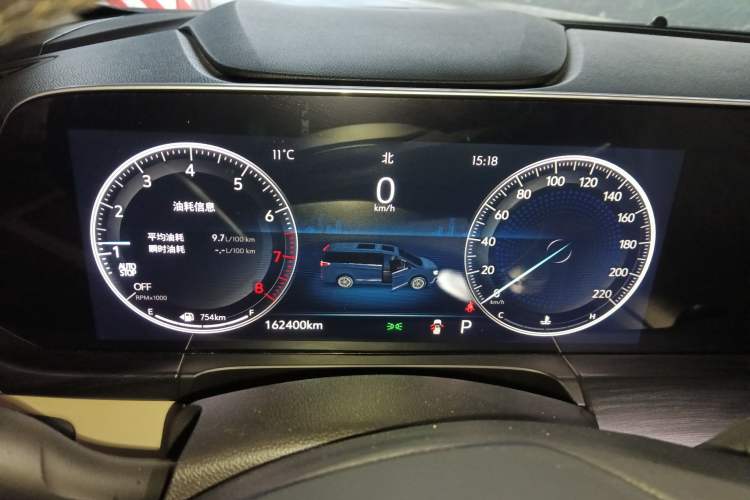 Used Buick GL8 2022 ES Land Cruiser 653T Luxury Model Instrument Cluster