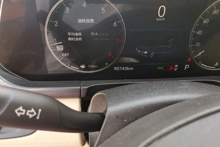 Used Buick GL8 2022 ES Land Cruiser 653T Luxury Model Odometer Close Up