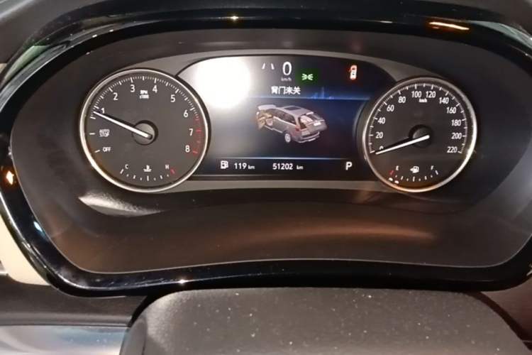 Used Buick GL8 2023 Land Business Class Smart Deluxe Model Instrument Cluster